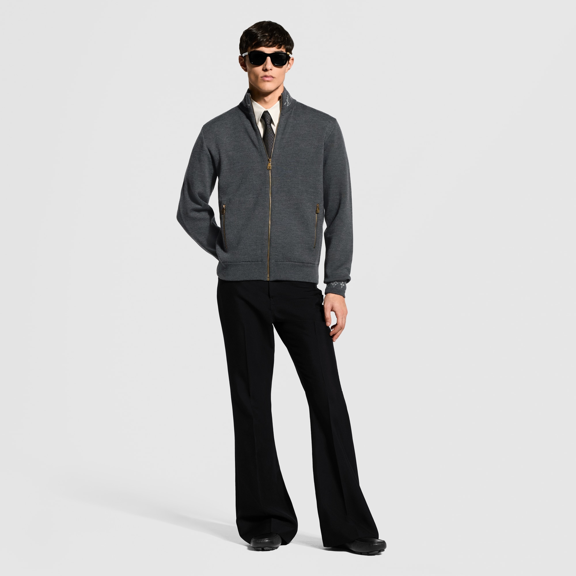 Double Face Knit Wool Travel Blouson - Men - Ready-to-Wear | LOUIS